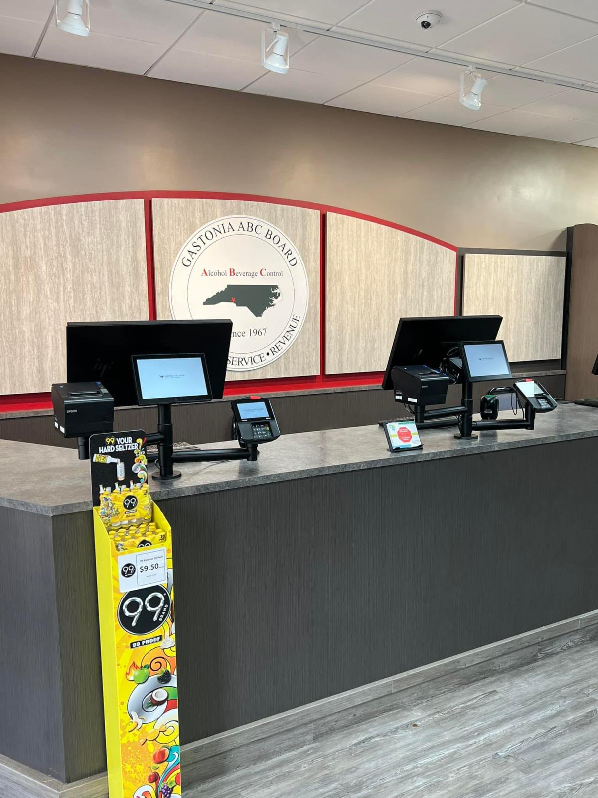 Field work at a live retail location